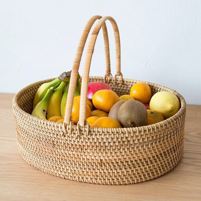 Fruit And Vegetable Snack Basket Living Room Bedroom Desktop