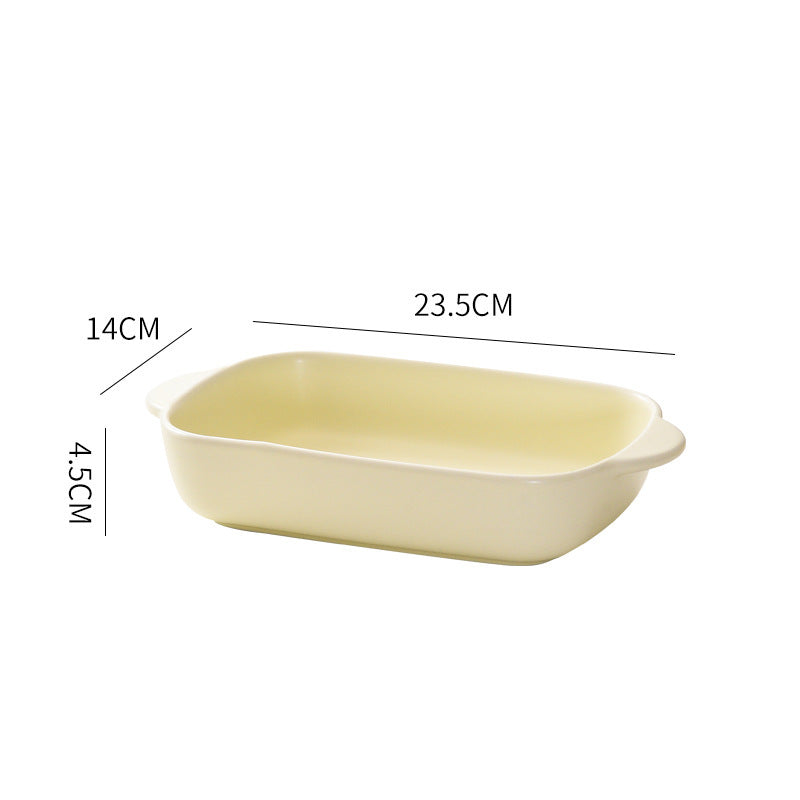 Ceramic Baking Bowl For Household Micro-oven Utensils