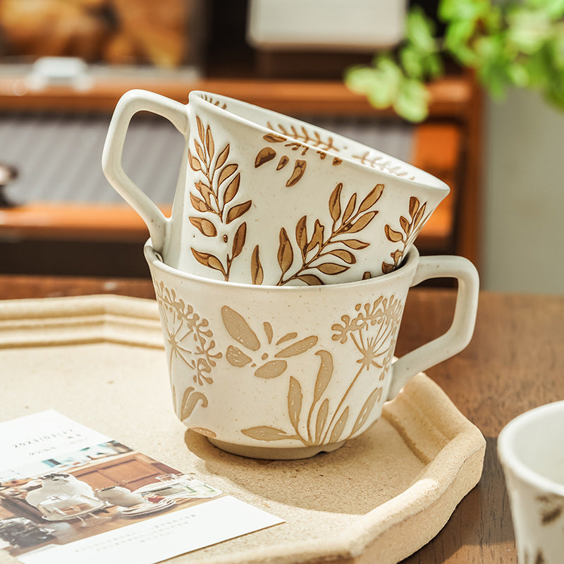 Minimalist Nordic Ceramic Home Hand-painted Mugs