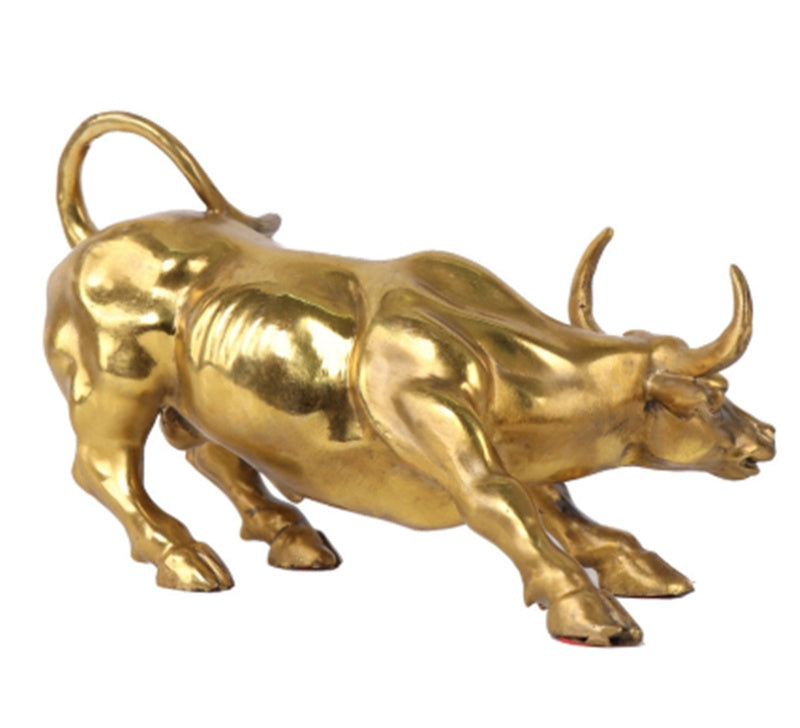 Kaiyun Copper Lucky Copper Bull Decoration Office Crafts