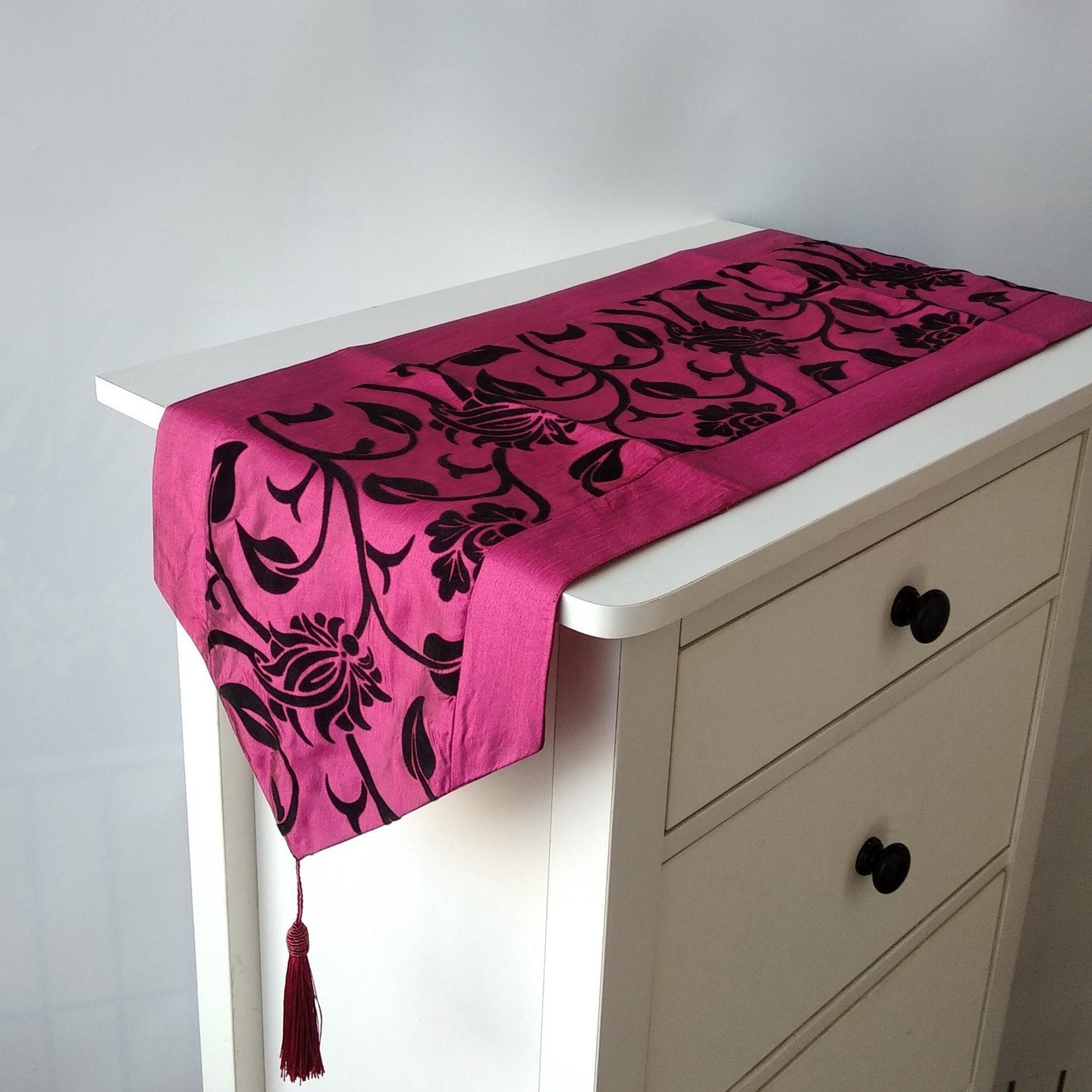 Modern Minimalist Table Runner Coffee Table Cloth Imitation Silk Table Runner