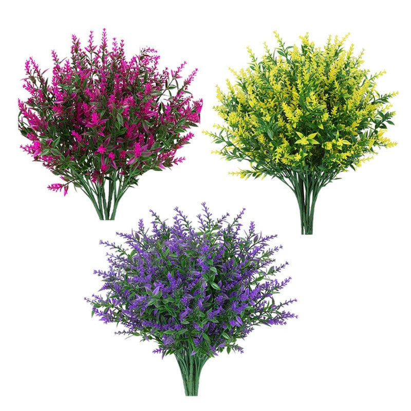 Artificial Flowers DIY Home Display Plastic Flowers
