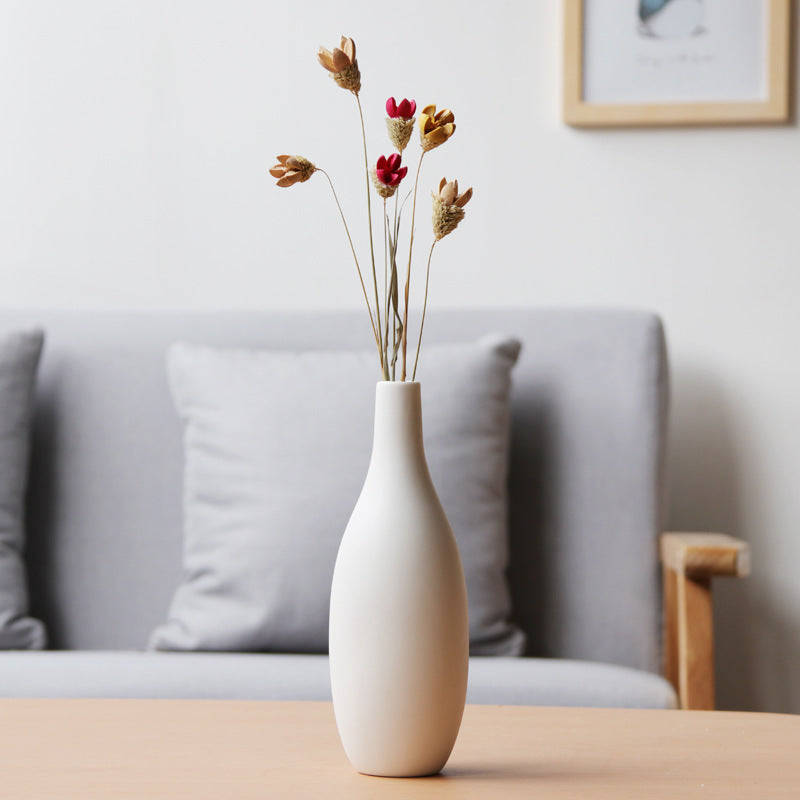 Modern Minimalist White Vase Decoration Table Decoration