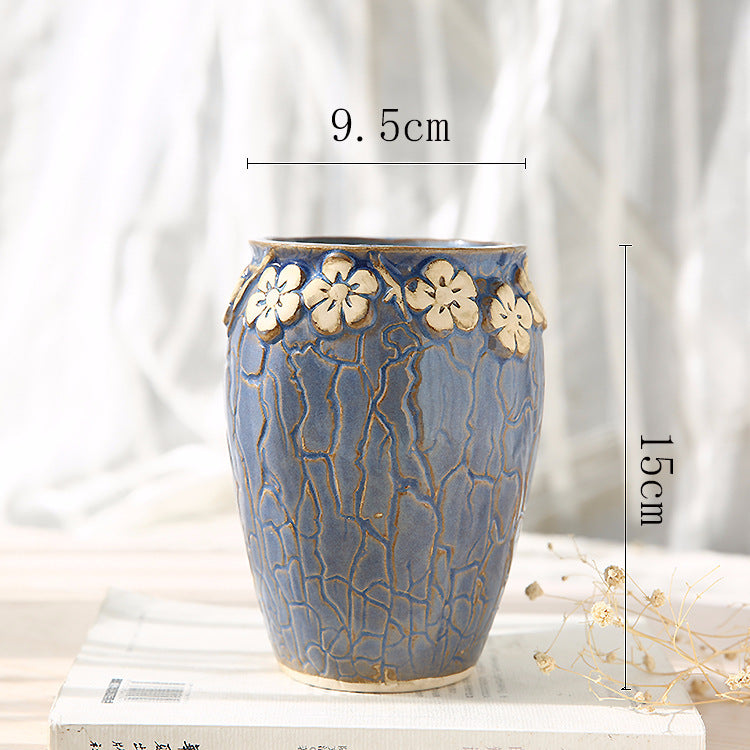 Ceramic Breathable Stoneware Flower Pot