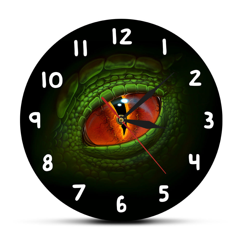Acrylic Clock Retro Rusty Clock Wall Clock