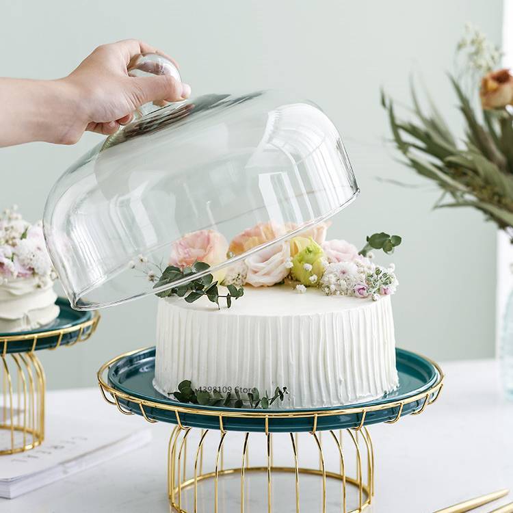 European style cake rack in wedding dessert table