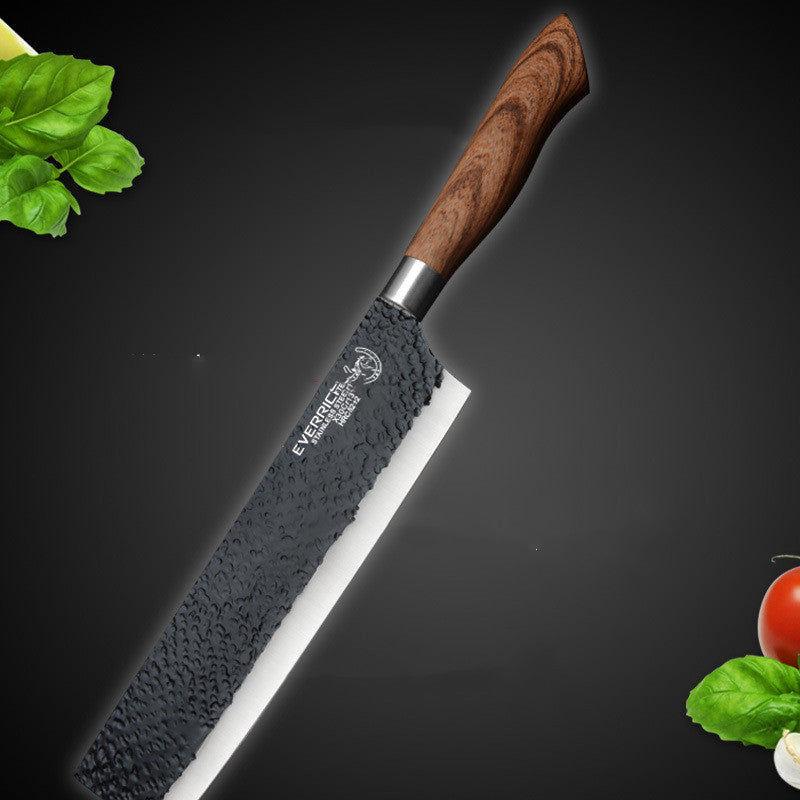 Stainless steel kitchen knife combination knife