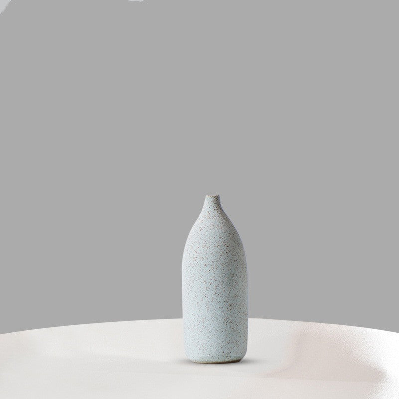 Home decoration ceramic frosted vase