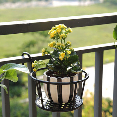 Balcony flower stand hanging flower pot