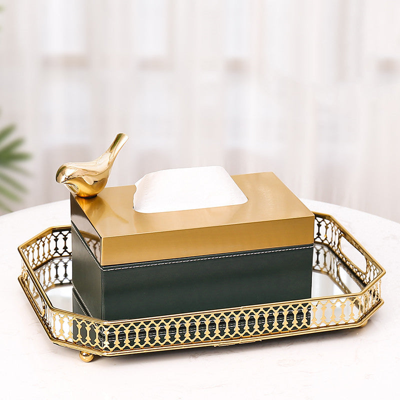 American light luxury tissue box