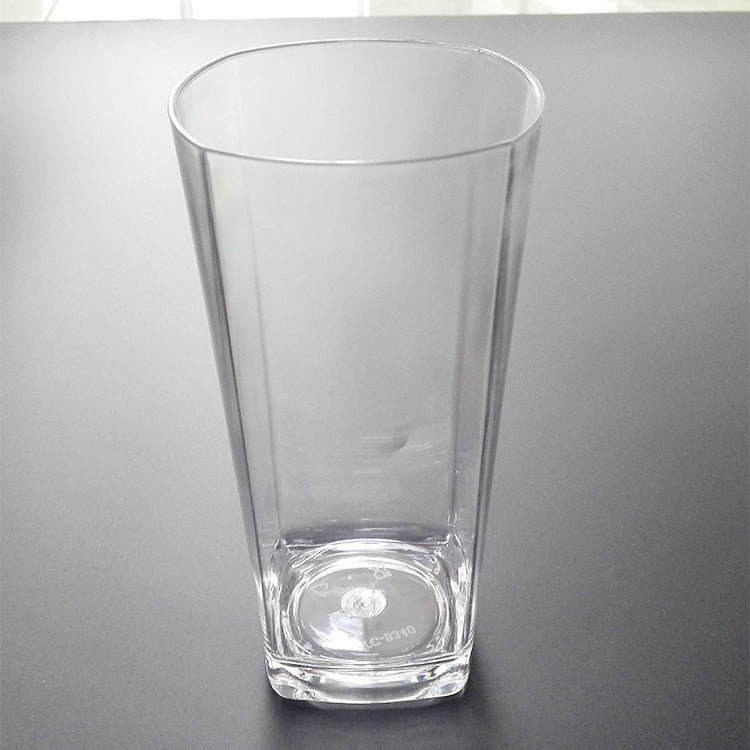 Yongkang bar KTV acrylic beer cup small wine cup four square water cup whisky cup wine cup wholesale
