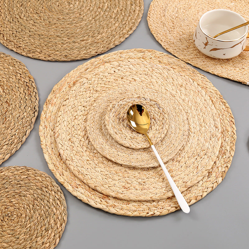 Handmade Round Insulation pads Table Mats Pads