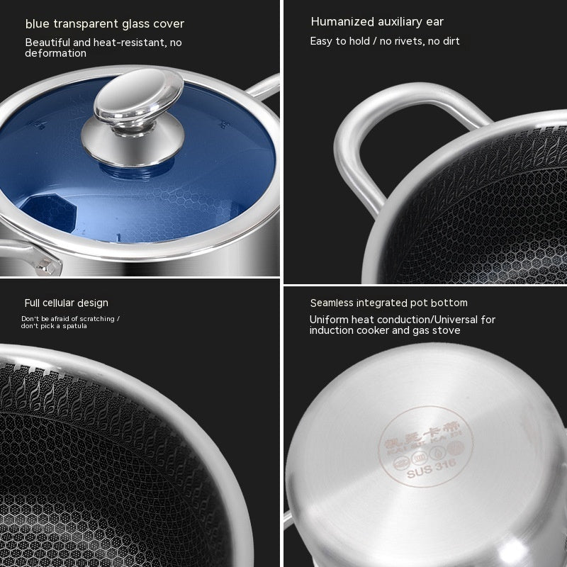 Stainless Steel Soup Pot Non-stick