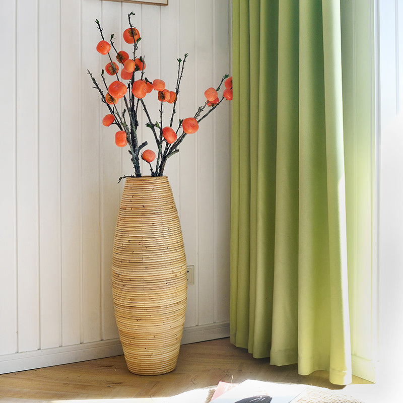 Simple Modern Rattan Wooden Vase