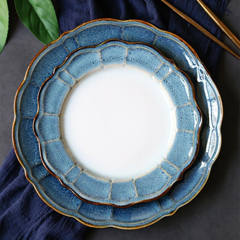 Western Dishes Creative Special-shaped Household Simple Ceramics