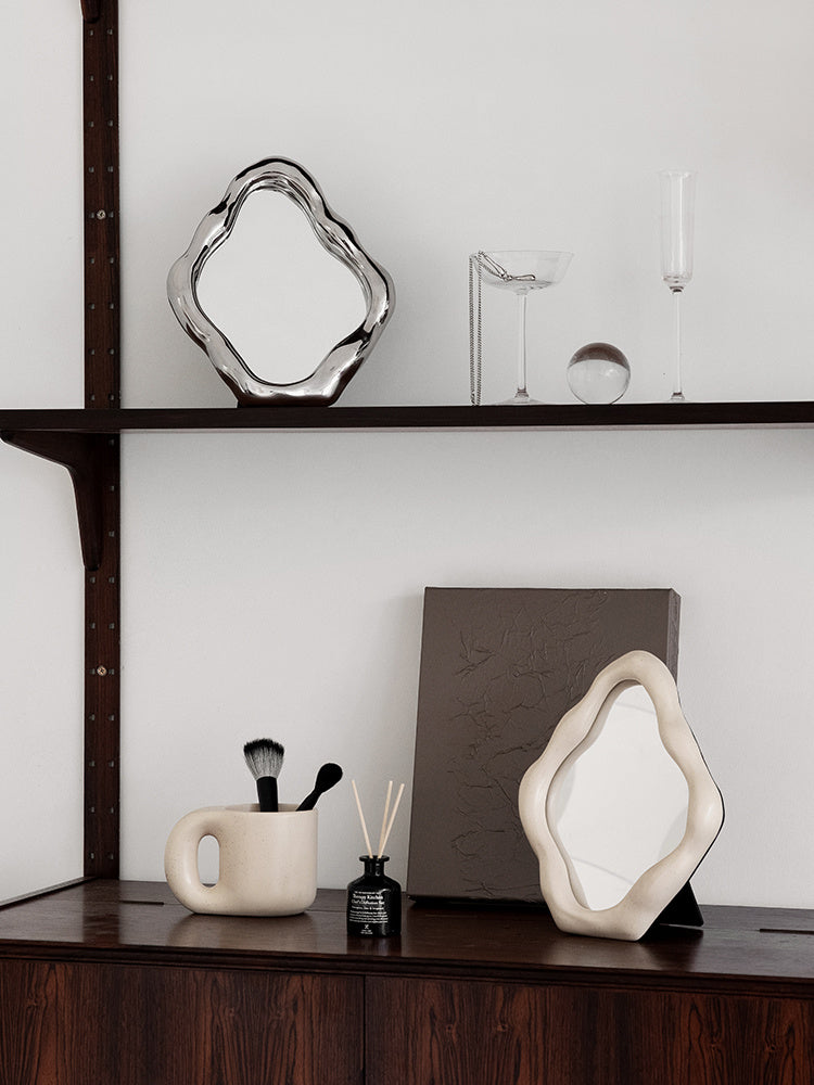 Nordic Simple Home Desktop Decorative Makeup Mirror