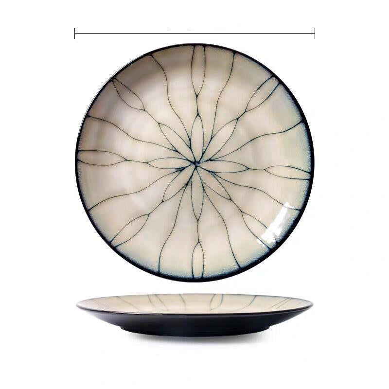 Kitchen Tableware Bowls And Plates High-end Characteristic Creative Tableware Plates