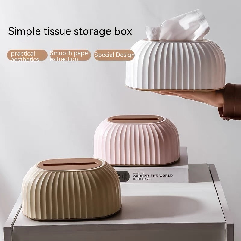 Home Living Room Creative Automatic Lifting Tissue Box