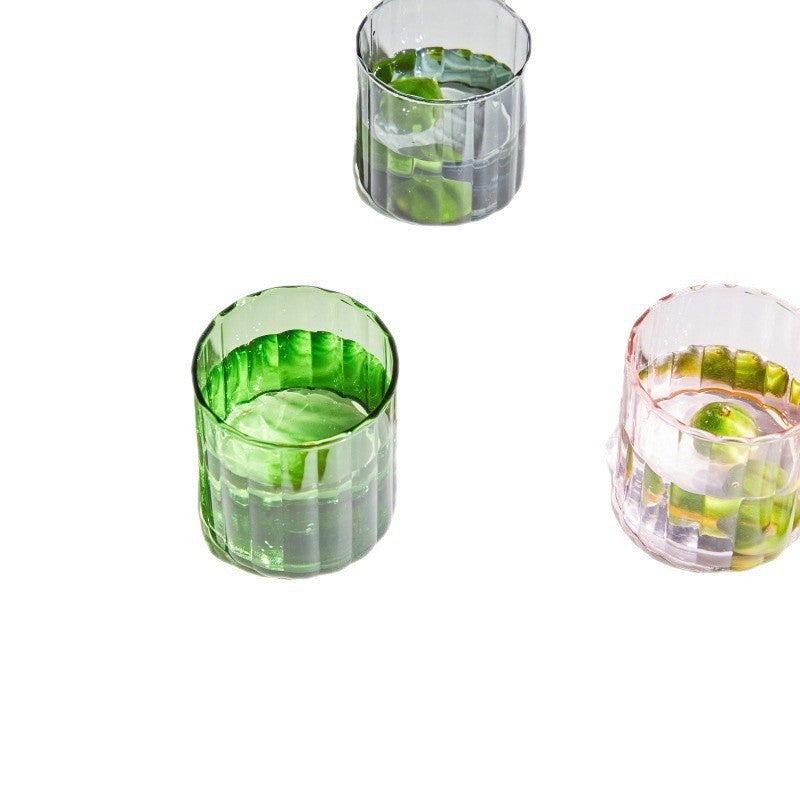 6 Color Glass Cup Heat-resistance Glass Brewing Cup