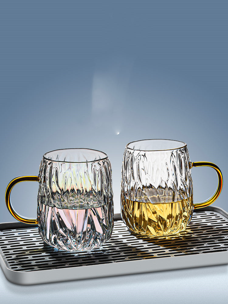 Coffee Glass Hanging Ear Cup Couple Water Cup A Pair Wine Glasses High Tea Cup