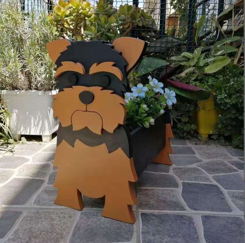 New Dog Flower Pot Pet Puppy