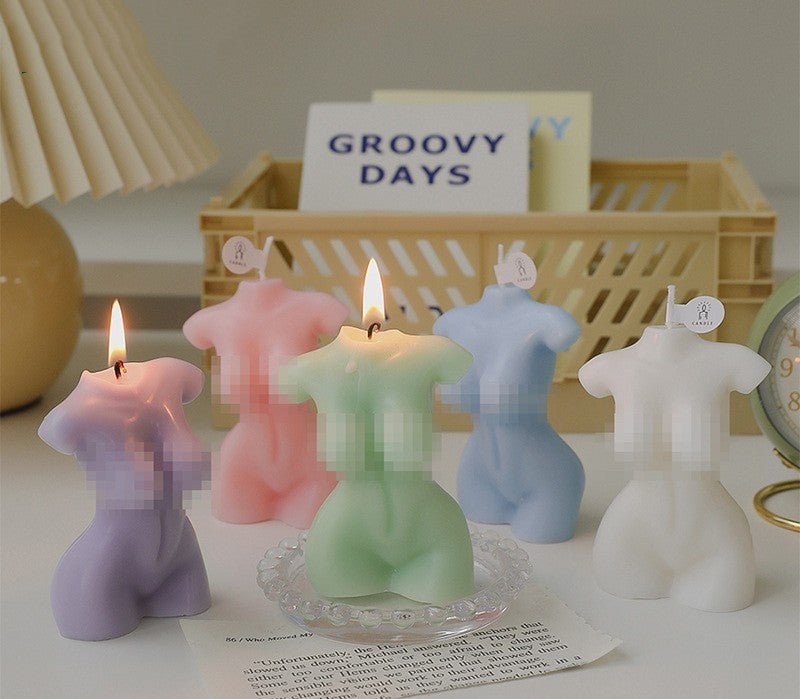 Girl Body Candle Scene Decoration Shot Props Aromatherapy Candle