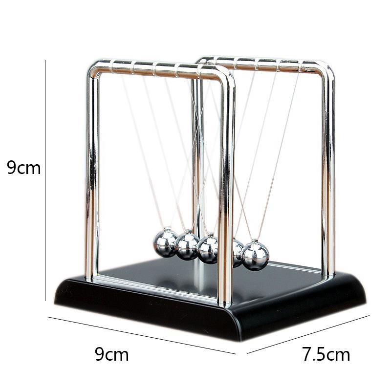 Square T - Newton Pendulum Perpetual Motion Apparatus Collides Balls
