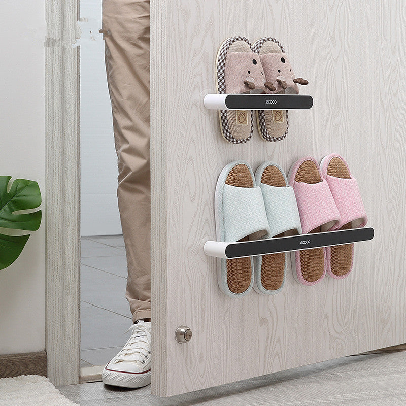 Wall-mounted shoe rack