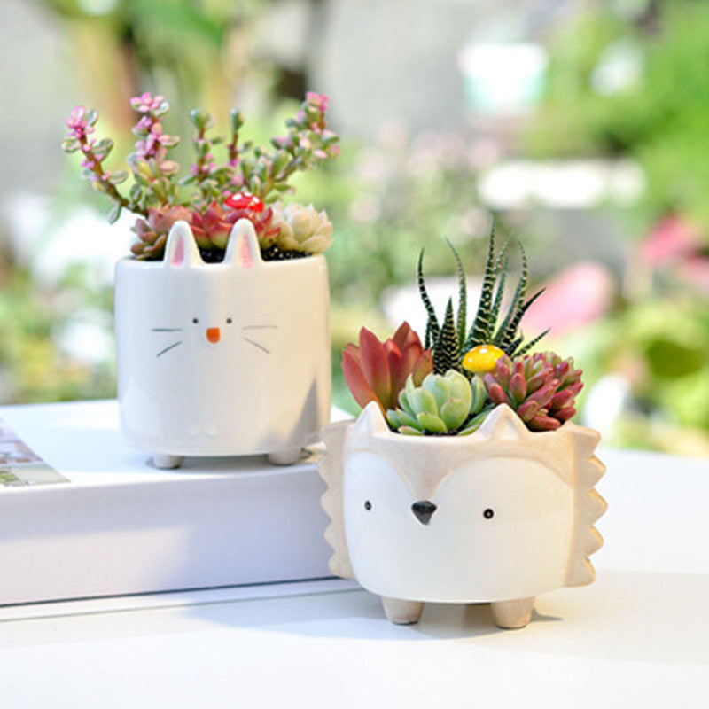 Play Gardening Ceramic Flower Pot