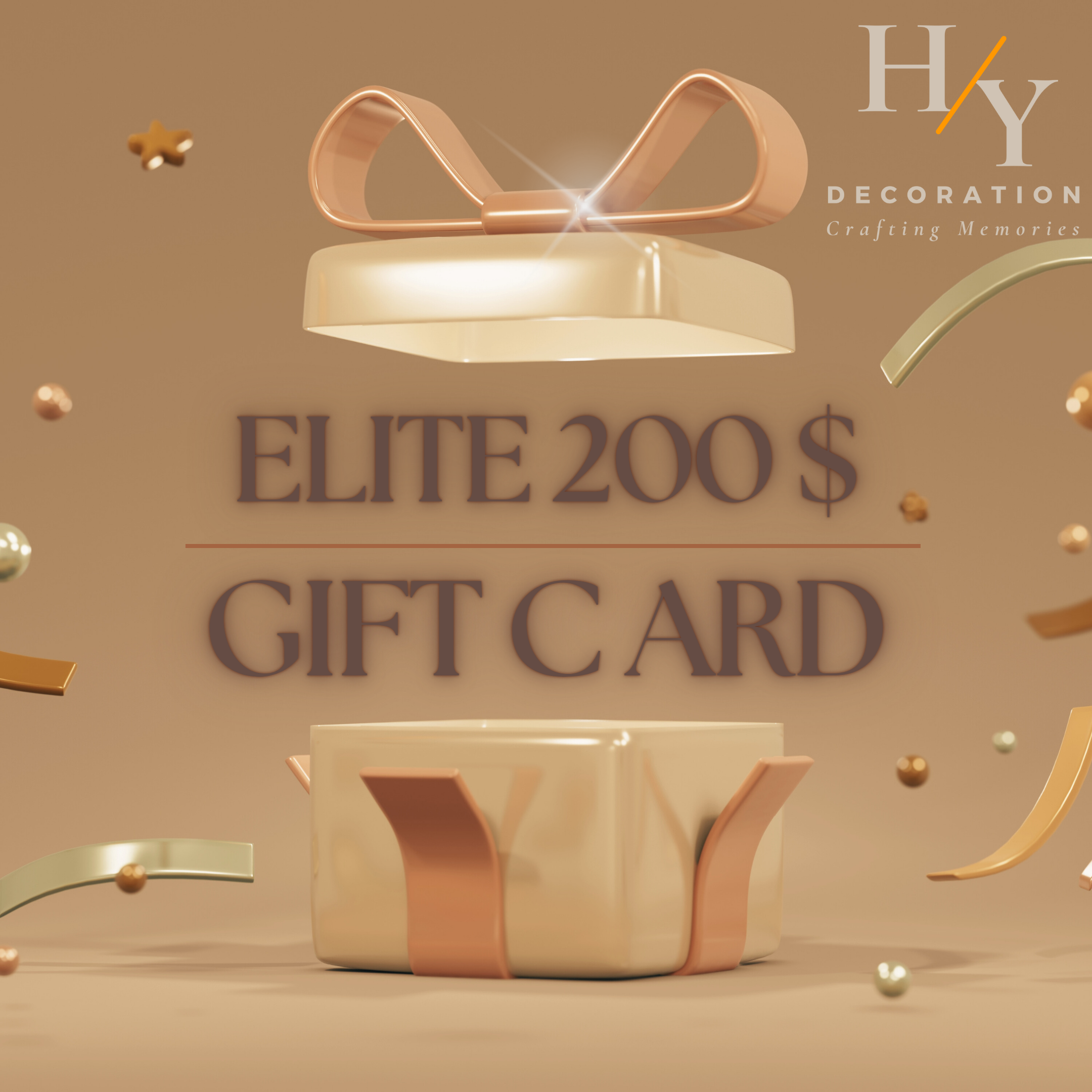 HY Decoration Elite Gift Card 200 $