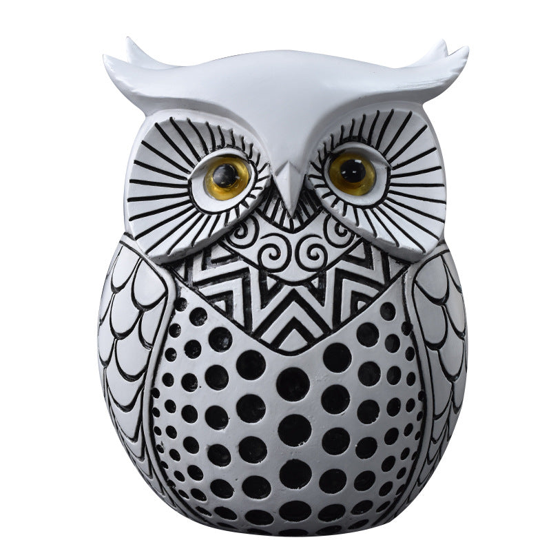 Owl Animal Resin Craft Ornament Home