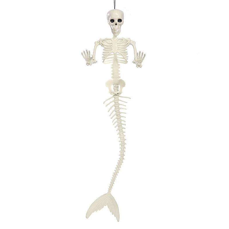 Halloween Skull Fish-skeleton Hanger 80cm Simulation