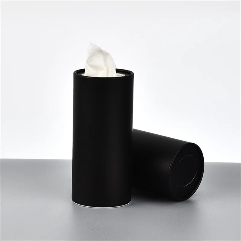 Cylinder Tissue Boxes Practical Household Accessories