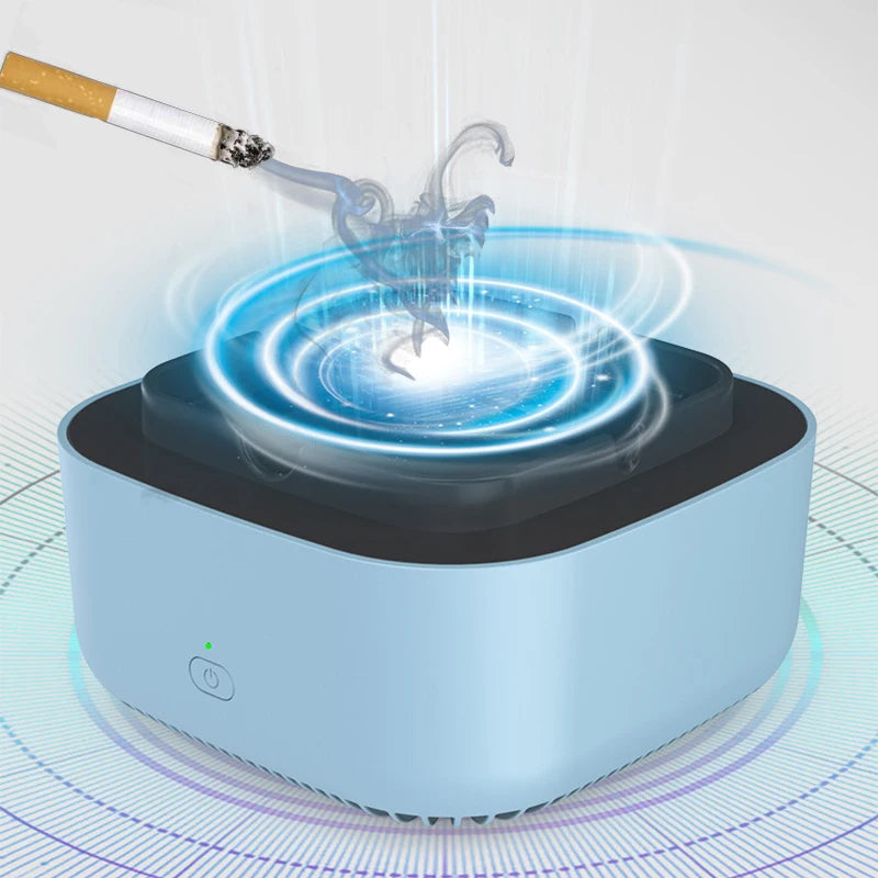 Self Extinguishing Smart Ashtray Smokeless Ashtray Air Purifier