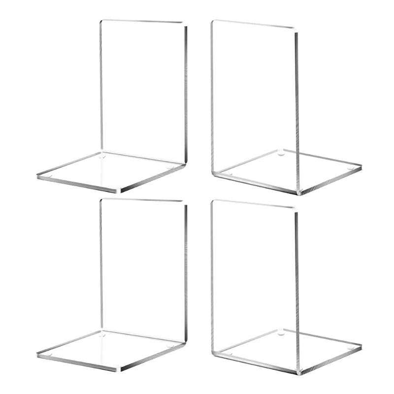 Clear Acrylic Books Stand Transparent Books Holders Display