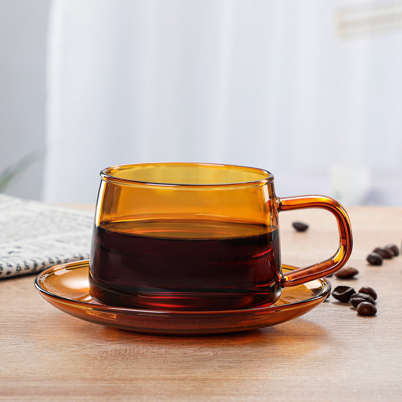 Home Drink Cup Coffee Set Glass Cup