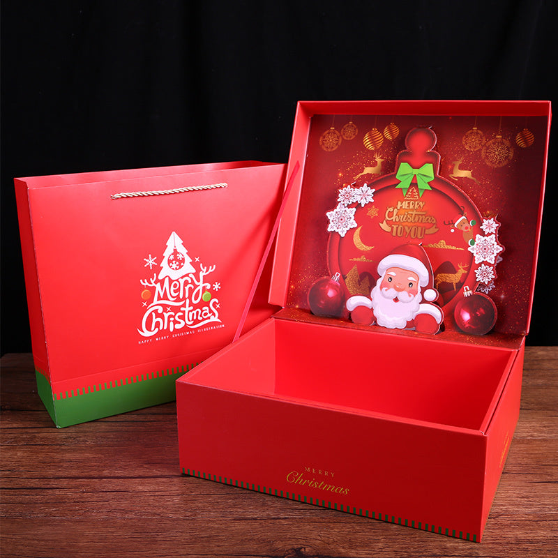 Girl's Heart Lantern Gift Box Raffia Starry Three-dimensional Gift Box