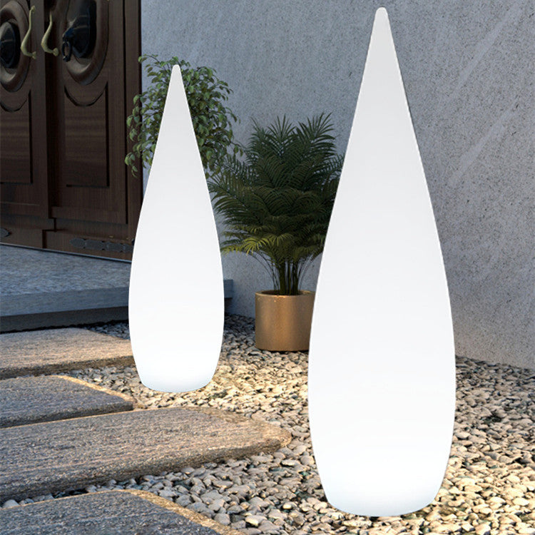 Outdoor Landscape Courtyard Simple Solar Waterproof Drip Floor Lamp