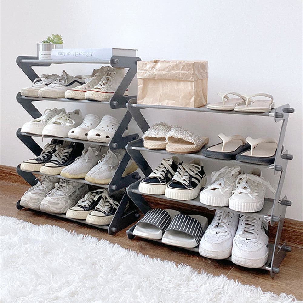 Dormitory Small Shoe Rack Simple Storage Rack Under The Table