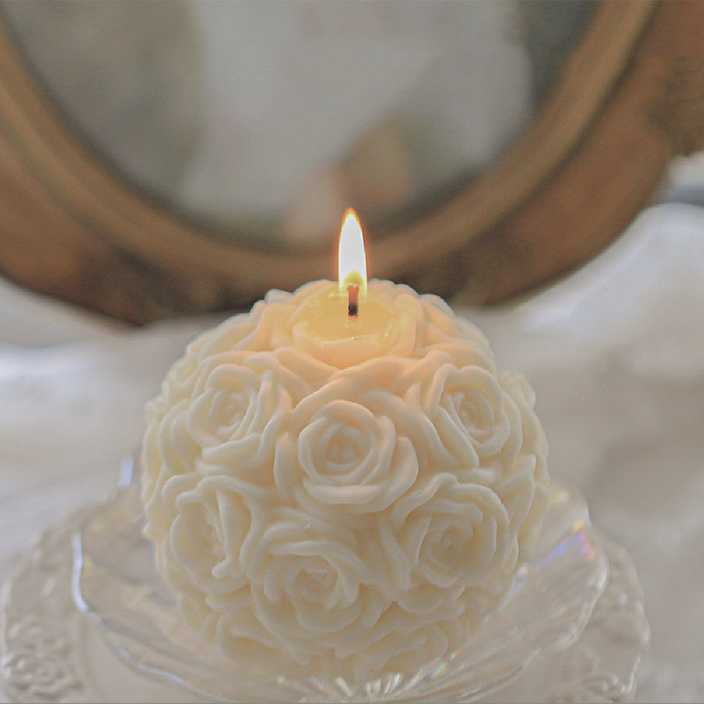Hydrangea Aromatherapy Bedroom Girl Light Perfume Rose Candle Companion