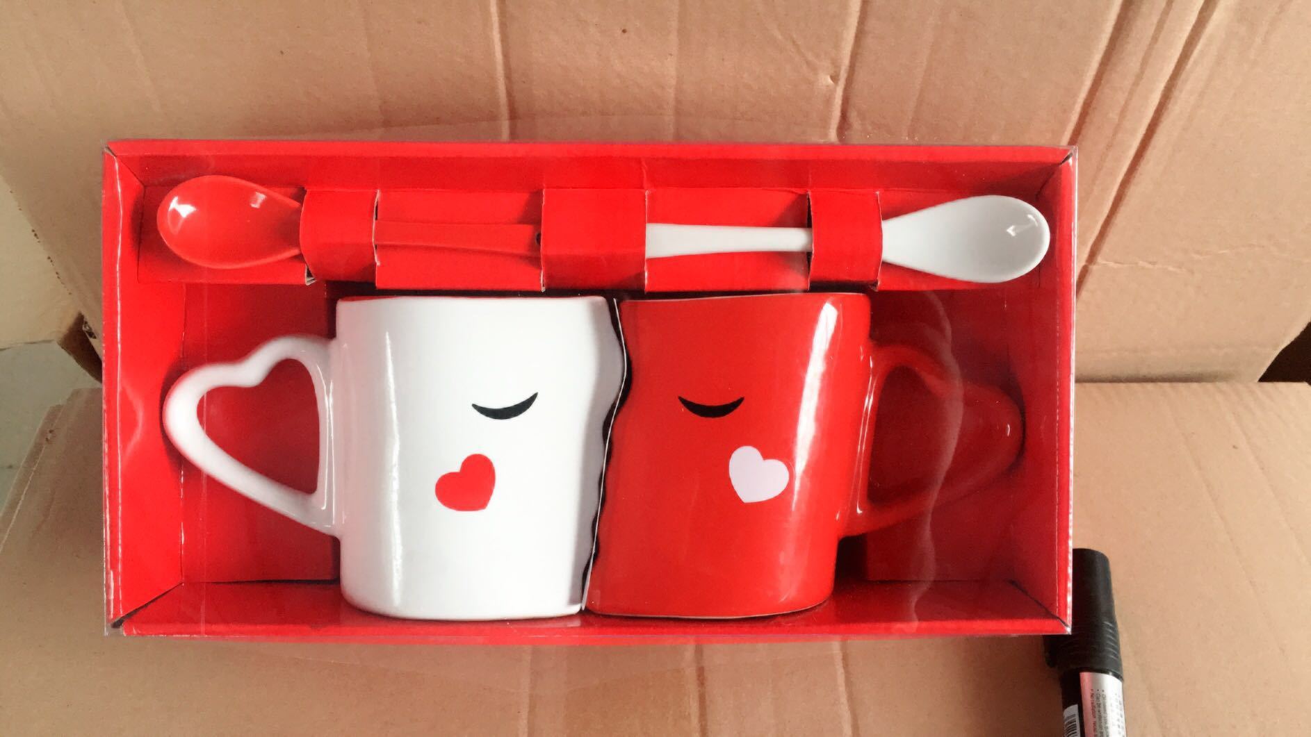 Creative Ceramic Couple's Cups
