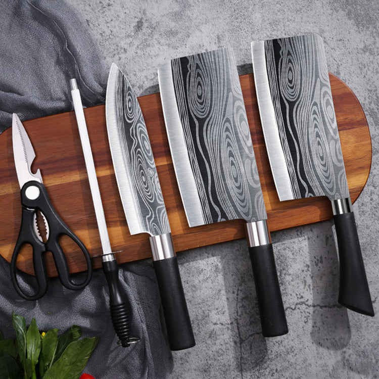 Kitchen Combination Household Stainless Steel Knife Set