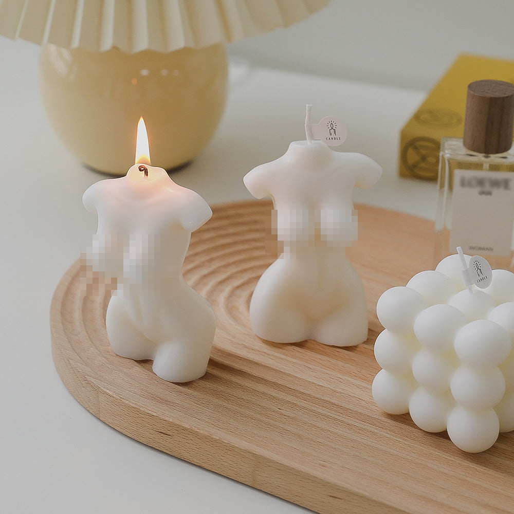 Girl Body Candle Scene Decoration Shot Props Aromatherapy Candle