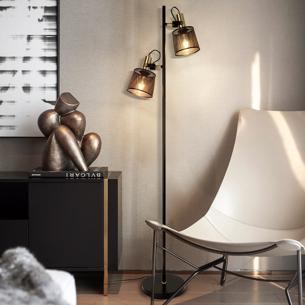 Industrial Style Black Floor Atmosphere Lamp Household