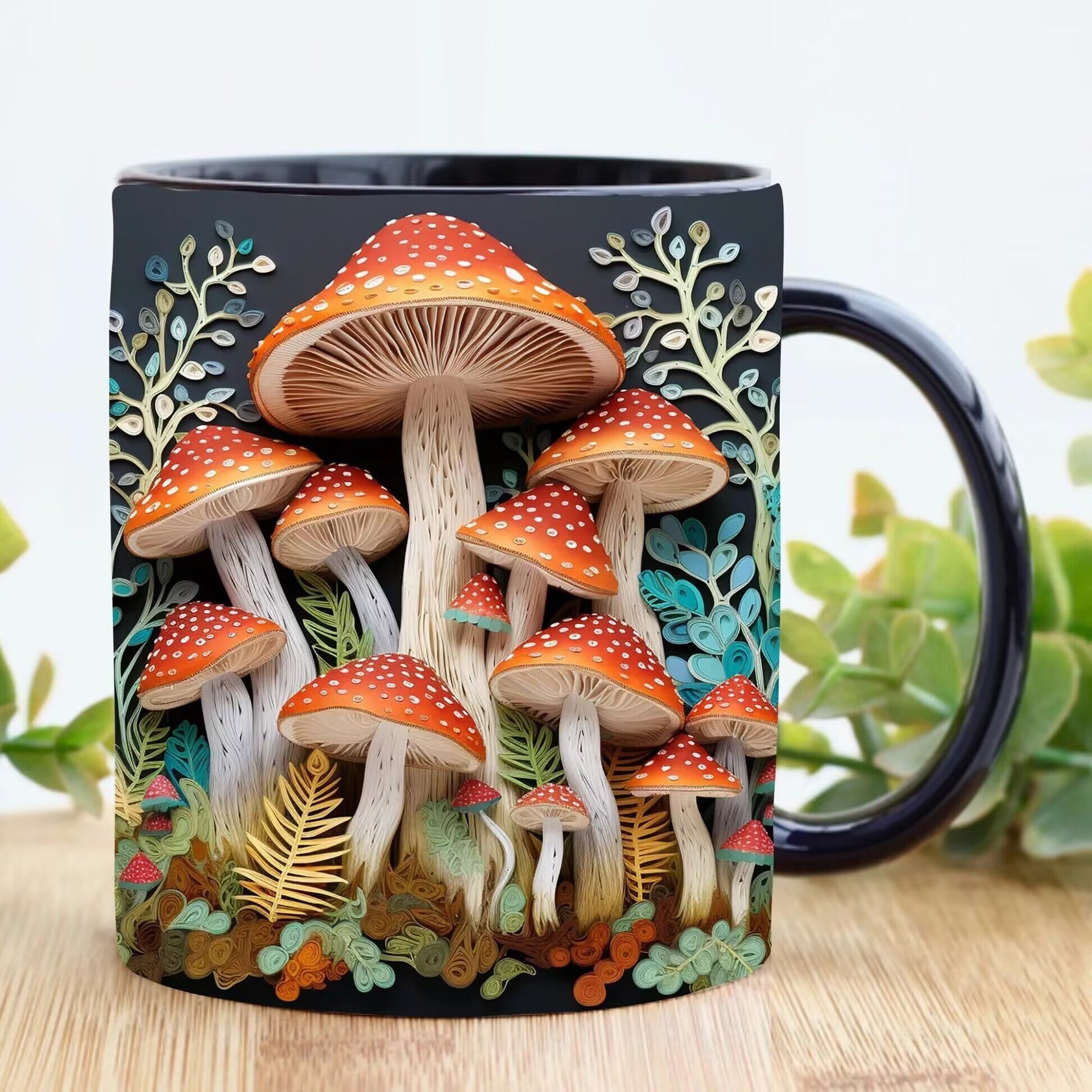 Fashion Personality Magic Mushroom Mugs